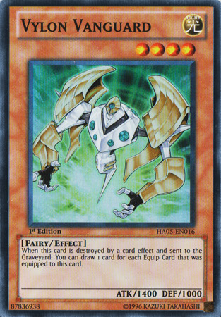 Vylon Vanguard [HA05-EN016] Super Rare 