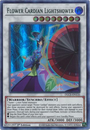 Flower Cardian Lightshower (Green) [DLCS-EN135] Ultra Rare 