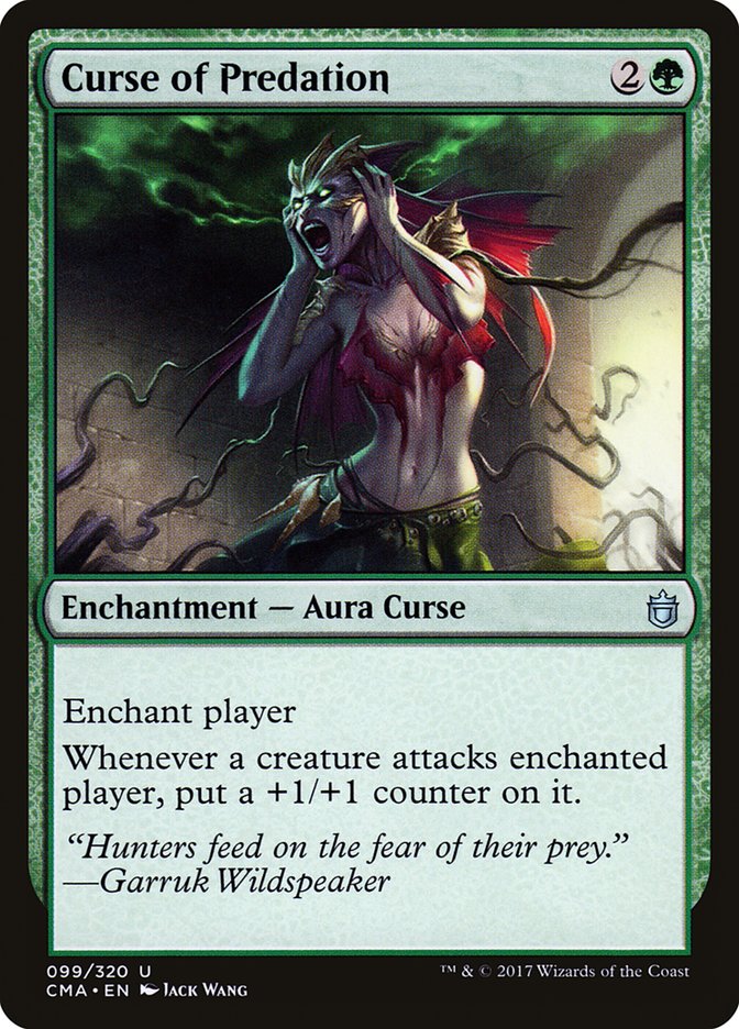 Curse of Predation [Commander Anthology] 