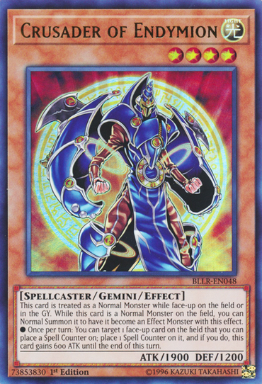 Crusader of Endymion [BLLR-EN048] Ultra Rare 