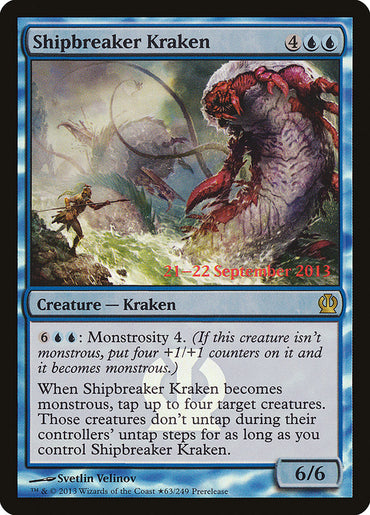 Shipbreaker Kraken [Theros Prerelease Promos]