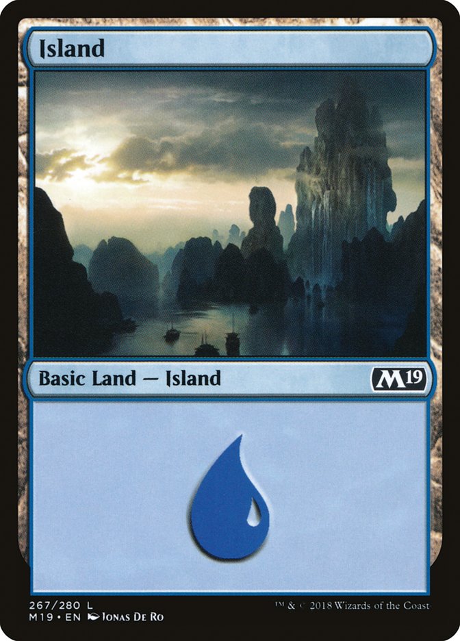 Island (267) [Core Set 2019] 