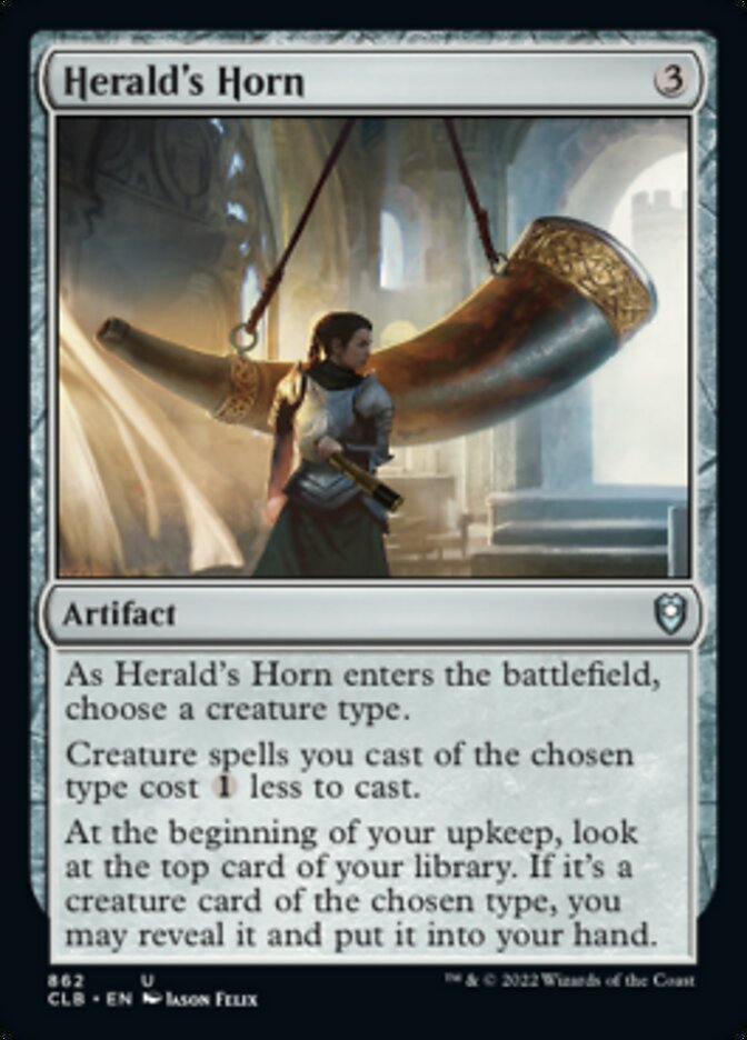 Herald's Horn [Commander Legends: Battle for Baldur's Gate] 