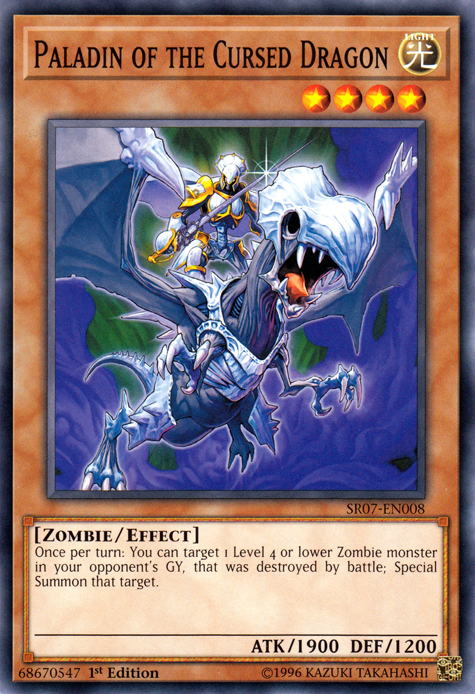 Paladin of the Cursed Dragon [SR07-EN008] Common 