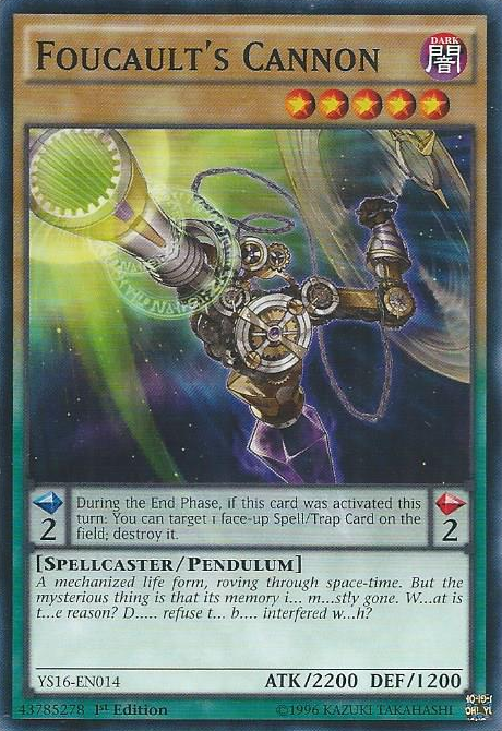Foucault's Cannon [YS16-EN014] Common 