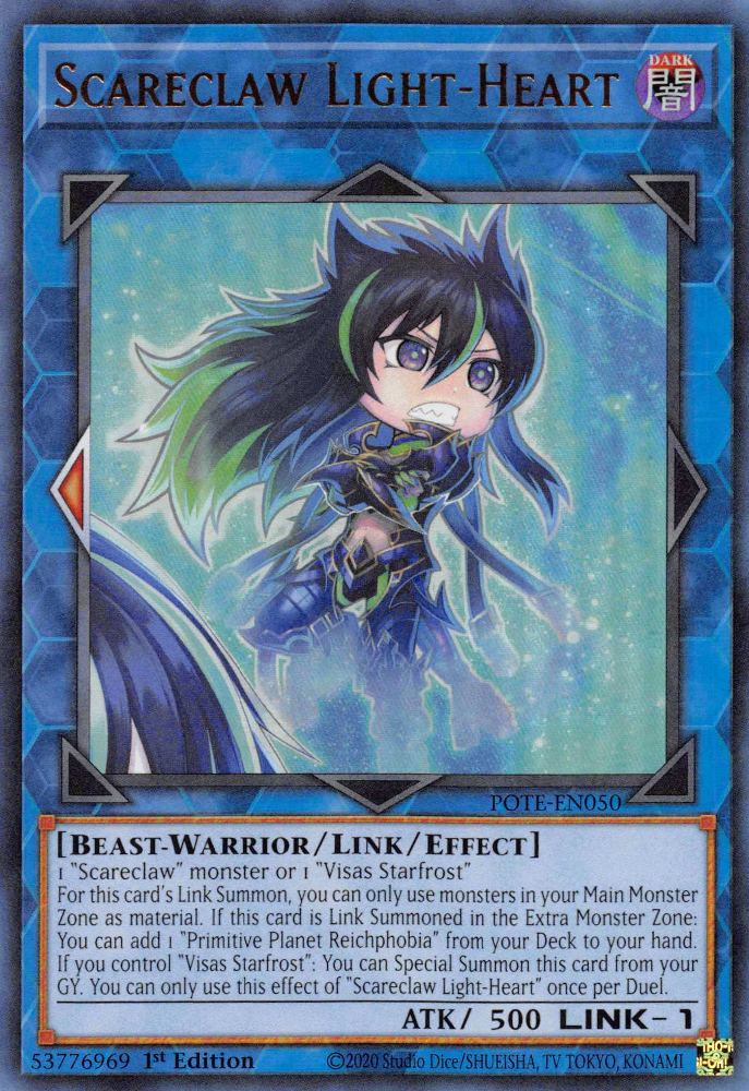 Scareclaw Light-Heart [POTE-EN050] Ultra Rare 
