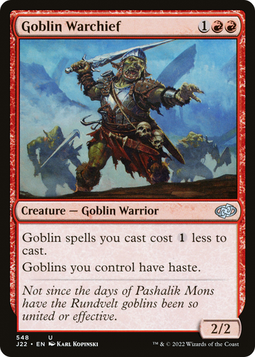 Goblin Warchief [Jumpstart 2022] 