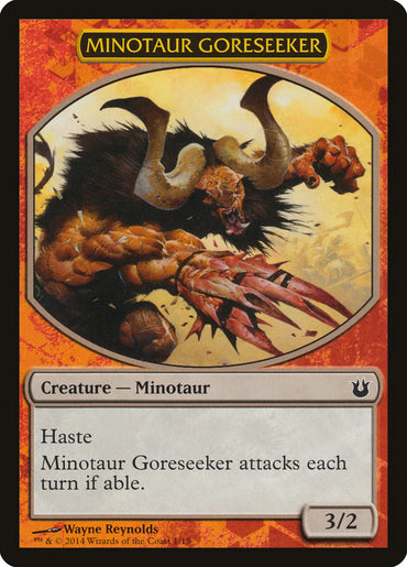 Minotaur Goreseeker [Born of the Gods Battle the Horde] 