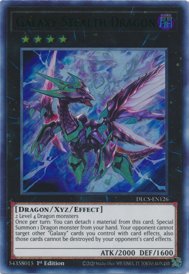 Galaxy Stealth Dragon (Green) [DLCS-EN126] Ultra Rare 