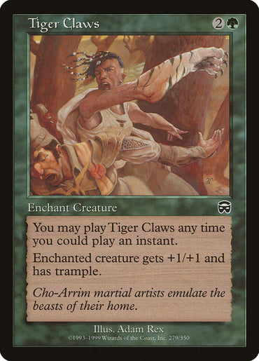 Tiger Claws [Mercadian Masques] 