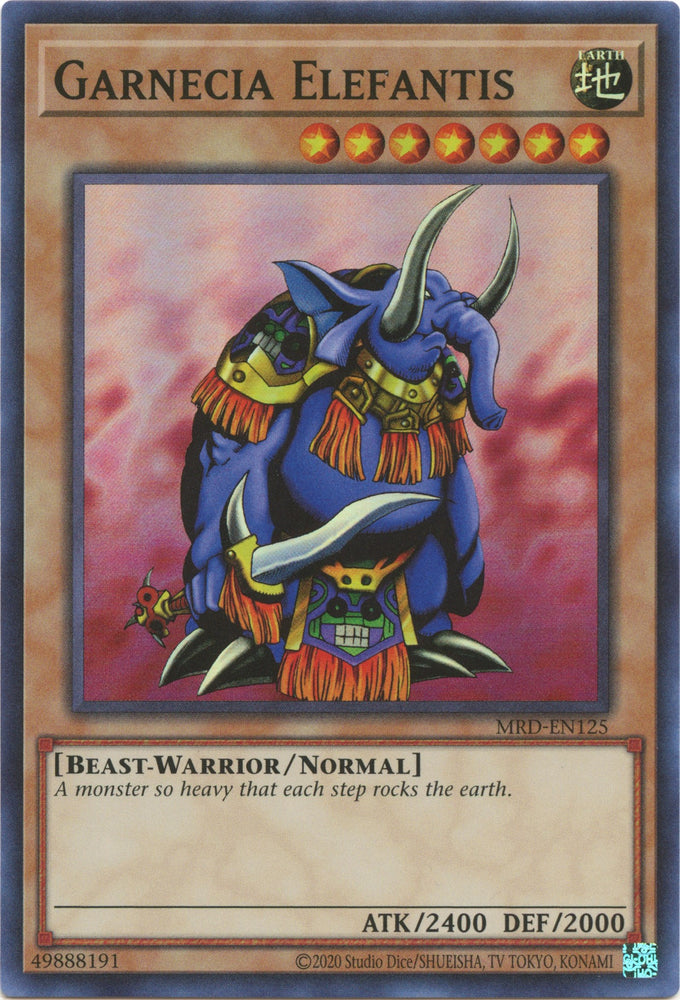 Garnecia Elefantis (25th Anniversary) [MRD-EN125] Super Rare 