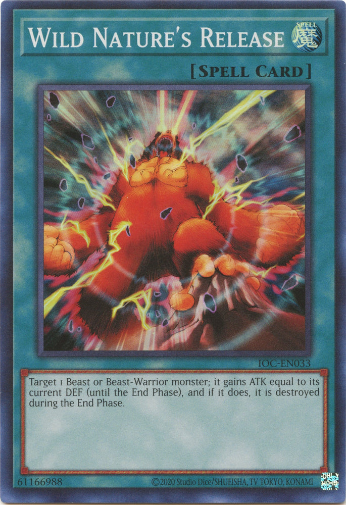 Wild Nature's Release (25th Anniversary) [IOC-EN033] Super Rare 