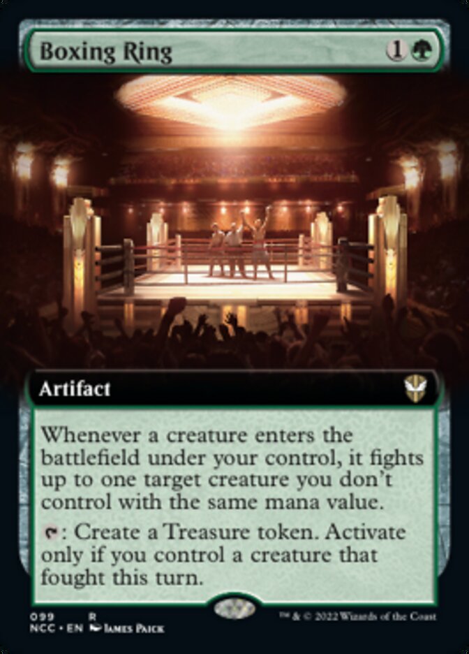 Boxing Ring (Extended Art) [Streets of New Capenna Commander] 