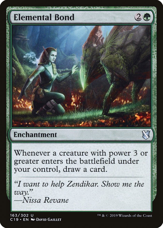 Elemental Bond [Commander 2019]