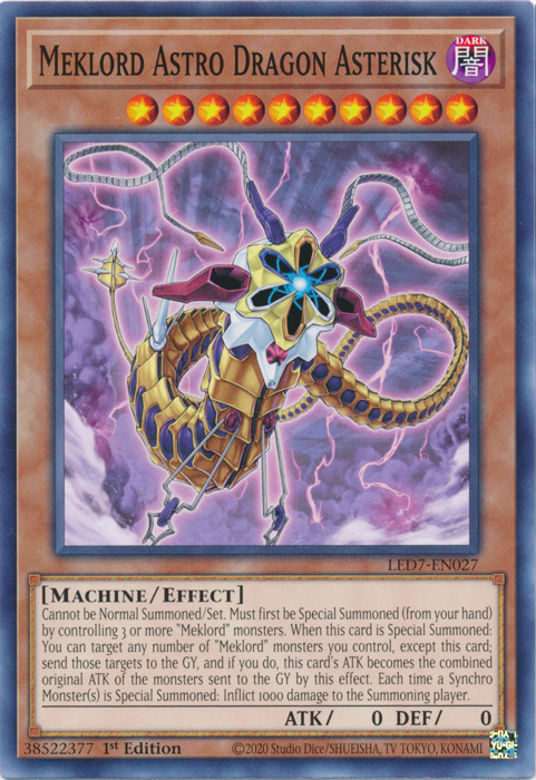 Meklord Astro Dragon Asterisk [LED7-EN027] Common 