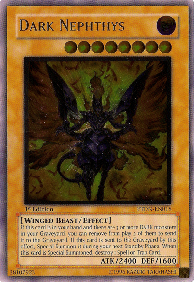 Dark Nephthys [PTDN-EN018] Ultimate Rare 