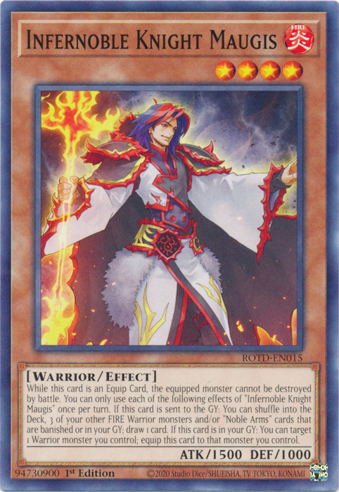 Infernoble Knight Maugis [ROTD-EN015] Common 