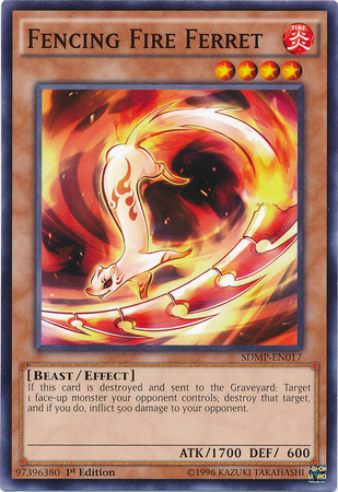 Fencing Fire Ferret [SDMP-EN017] Common 
