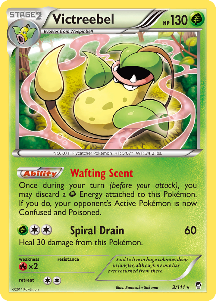 Victreebel (3/111) [XY: Furious Fists]