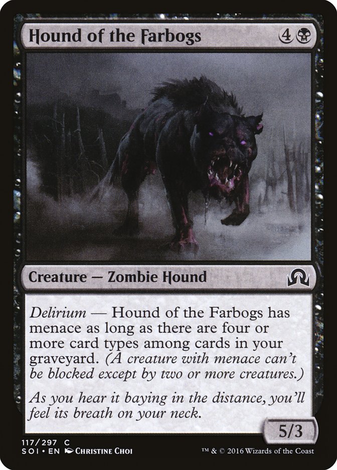 Hound of the Farbogs [Shadows over Innistrad] 