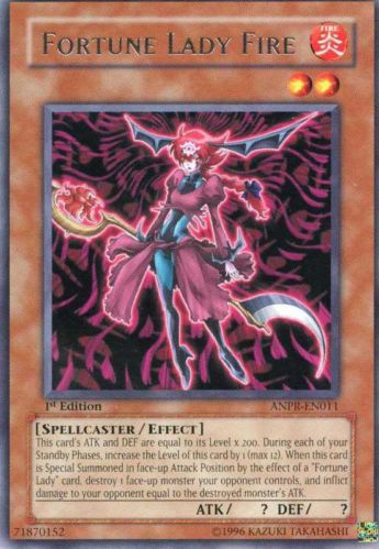 Fortune Lady Fire [ANPR-EN011] Rare 
