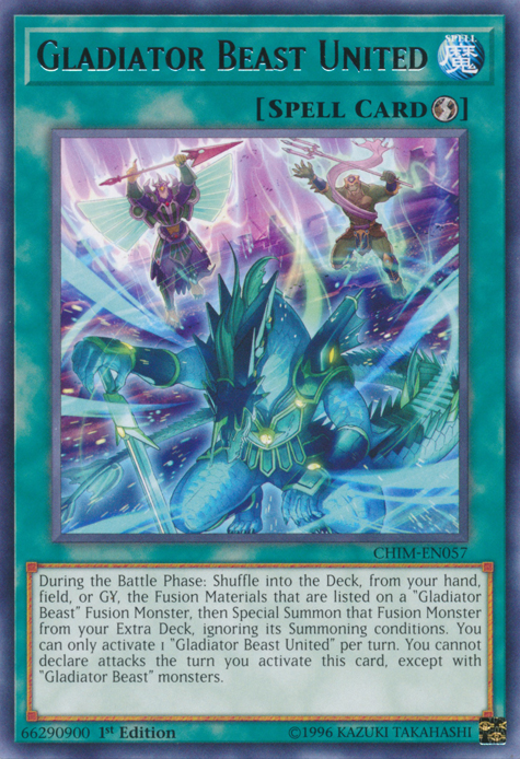 Gladiator Beast United [CHIM-EN057] Rare 