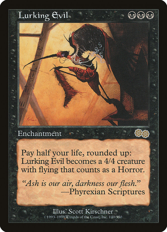 Lurking Evil [Urza's Saga]