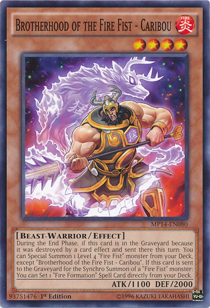 Brotherhood of the Fire Fist - Caribou [MP14-EN080] Common 