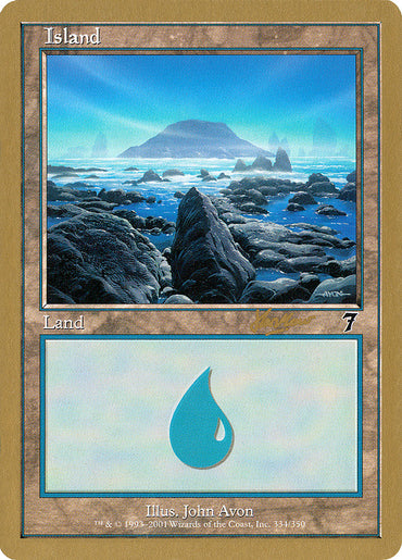 Island (shh334) (Sim Han How) [World Championship Decks 2002] 