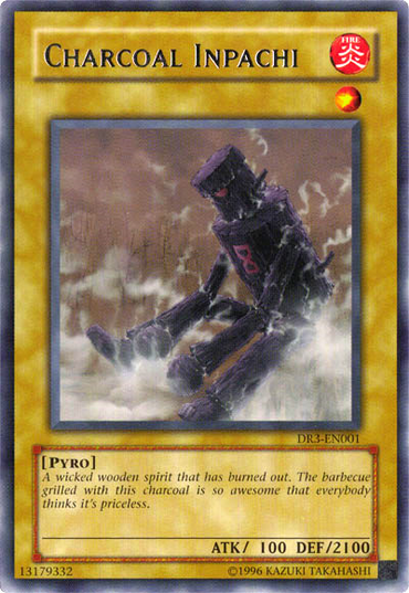 Charcoal Inpachi [DR3-EN001] Rare 