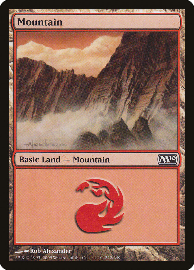 Mountain (242) [Magic 2010]