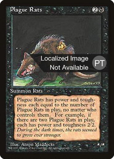 Plague Rats [Fourth Edition (Foreign Black Border)] 