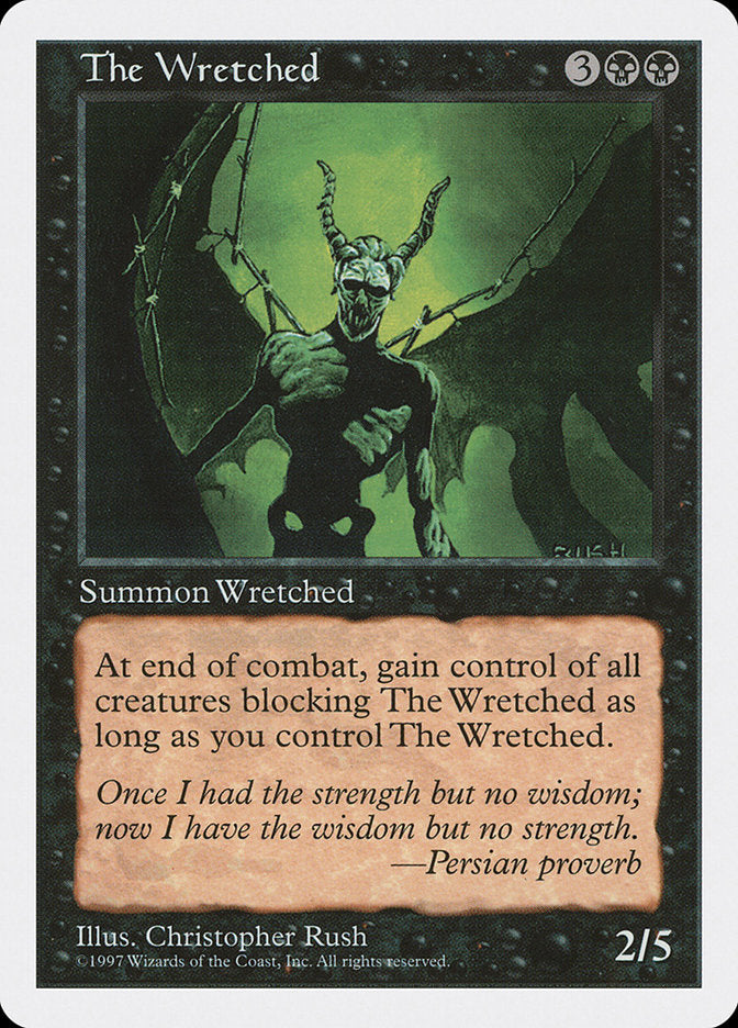 The Wretched [Fifth Edition] 