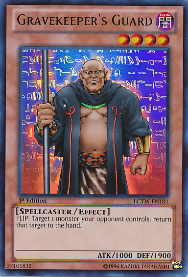 Gravekeeper's Guard [LCYW-EN184] Ultra Rare 