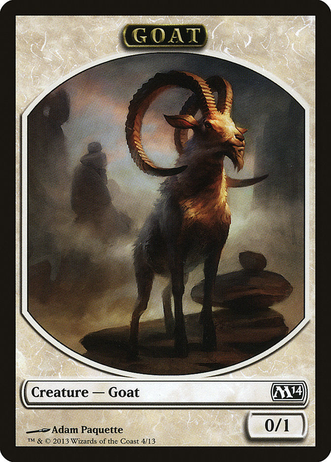 Goat Token [Magic 2014 Tokens] 