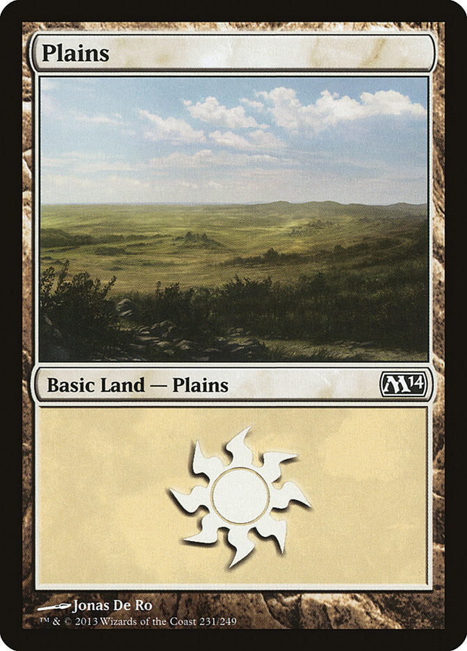 Plains (231) [Magic 2014]