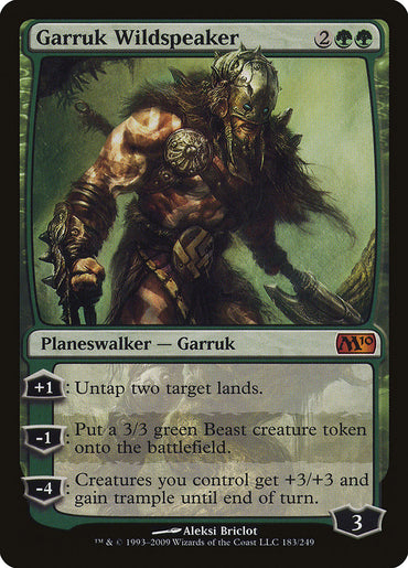 Garruk Wildspeaker [Magic 2010] 