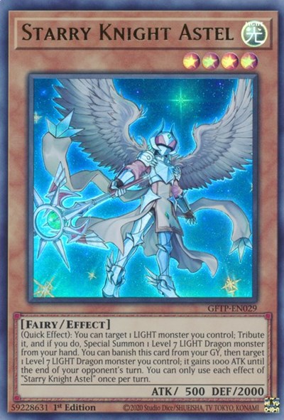 Starry Knight Astel [GFTP-EN029] Ultra Rare 