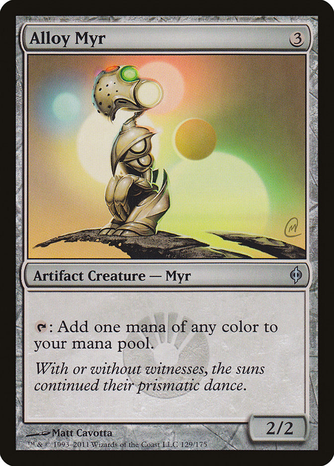 Alloy Myr [New Phyrexia] 