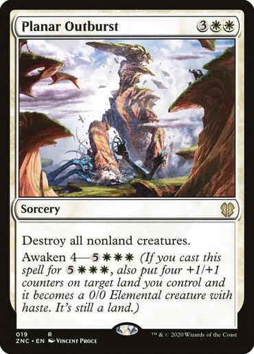 Planar Outburst [Zendikar Rising Commander] 