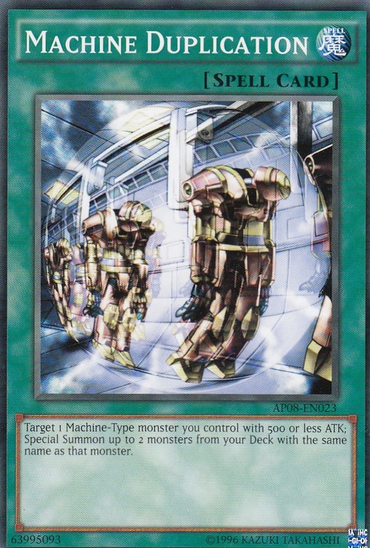 Machine Duplication [AP08-EN023] Common 