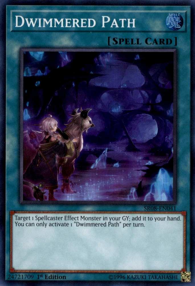 Dwimmered Path [SR08-EN041] Super Rare 