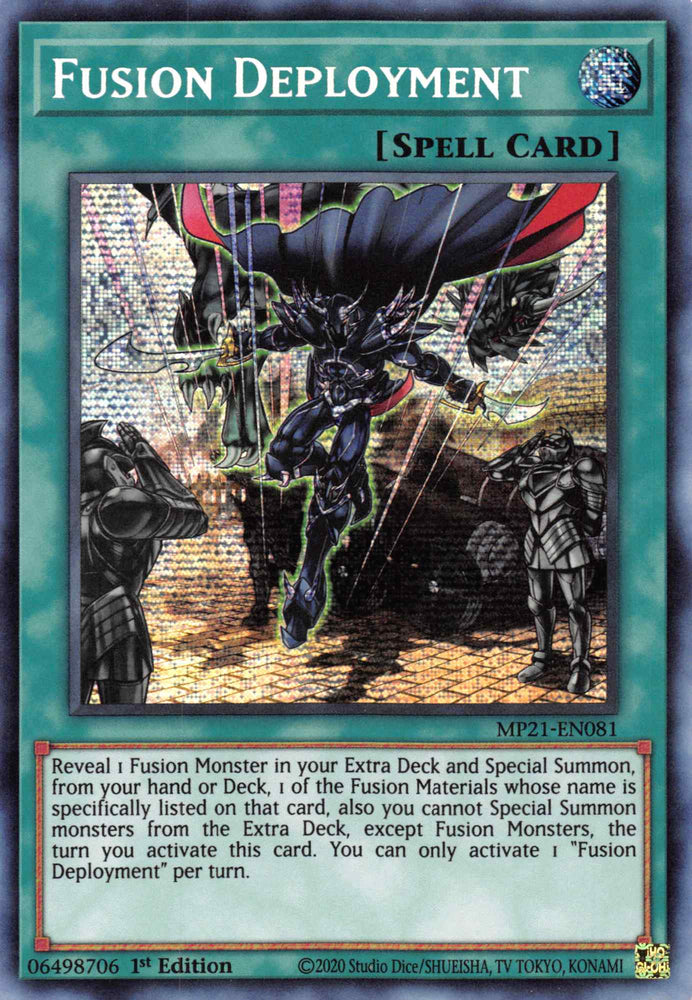 Fusion Deployment [MP21-EN081] Prismatic Secret Rare 