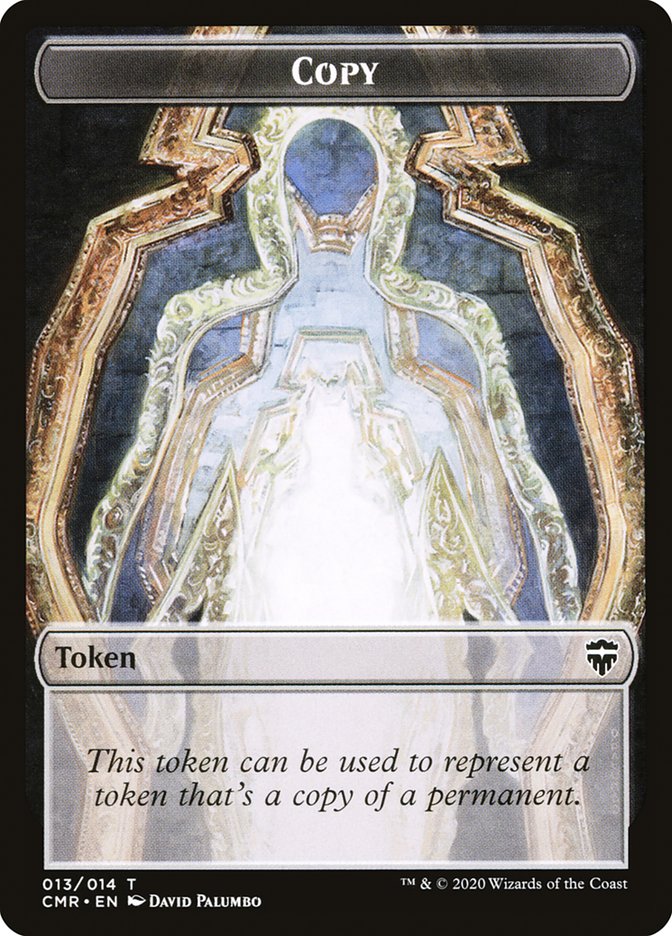 Copy (013) // Spirit Double-Sided Token [Commander Legends Tokens] 