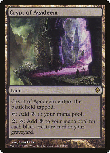 Crypt of Agadeem [Zendikar] 