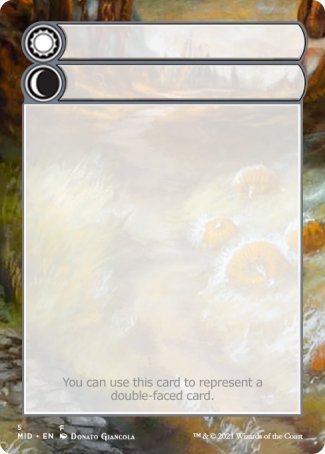 Helper Card (5/9) [Innistrad: Midnight Hunt Tokens] 