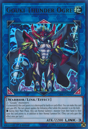 Gouki Thunder Ogre [CIBR-EN045] Ultra Rare 