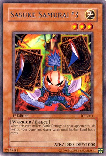 Sasuke Samurai #3 [IOC-011] Rare 