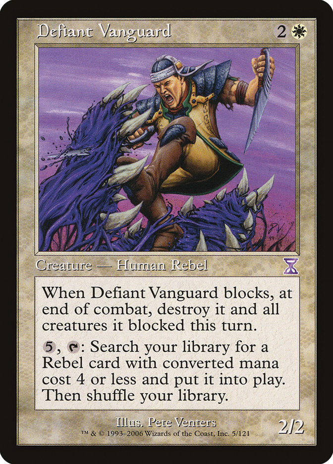 Defiant Vanguard [Time Spiral Timeshifted] 