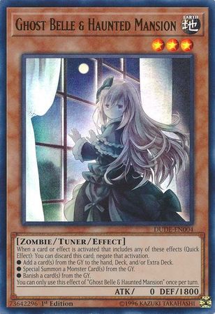 Ghost Belle &amp; Haunted Mansion [DUDE-EN004] Ultra Rare 